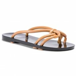 Flip-flops Slides MELISSA - Saudade Ad 32430 Black/Beige 51496 Brown
