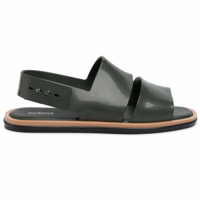 Casual Sandals Sandals MELISSA - Carbon Ad 32688 Green/Black/Beige 52907 Green - Image 2