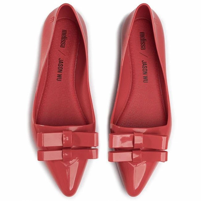Ballerina Shoes Flats MELISSA - Pointy II + Jason Wu A 32740 Red 52248 Red - Image 5