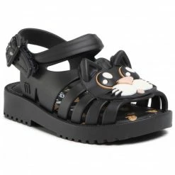 Sandals MELISSA - Francxs Cat Bb 32872 Black/White 51492 Black