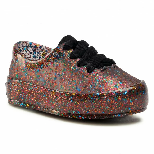 Laced Shoes Trainers MELISSA - Mini Melissa Street Bb 32978 Black/Glitter 52324 Black, Colourful
