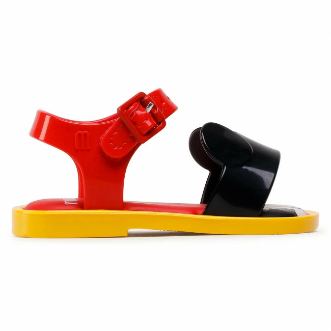 Sandals MELISSA - Mini Melissa Mar Sandal + Mick 33234 Red/Black/Yellow 53218 Black, Red - Image 2