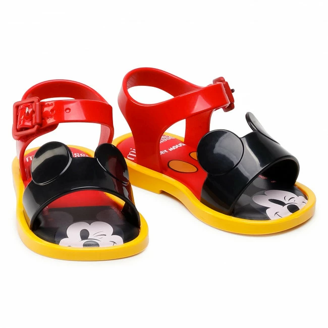 Sandals MELISSA - Mini Melissa Mar Sandal + Mick 33234 Red/Black/Yellow 53218 Black, Red - Image 5