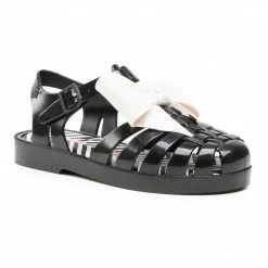 Sandals MELISSA - Mini Melissa Possession + Barb 33340 Black/White 51588 Black