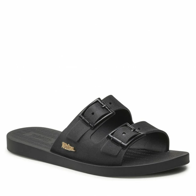 Casual Mules Slides MELISSA - Sun Oportunidade Birke 33496 Black/Black 50481 Black