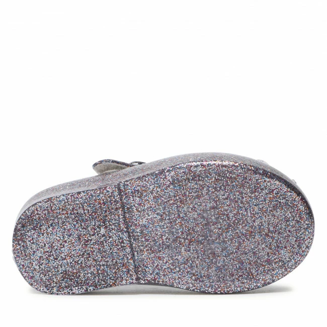 Velcro Shoes MELISSA - Mini Melissa Sweet Love Bb 32803 Silver Glitter 53519 Silver - Image 4