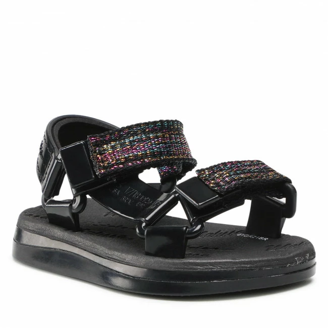 Sandals MELISSA - Mini Melissa Papete+Rider 1 33382 Black/Black 50481 Black