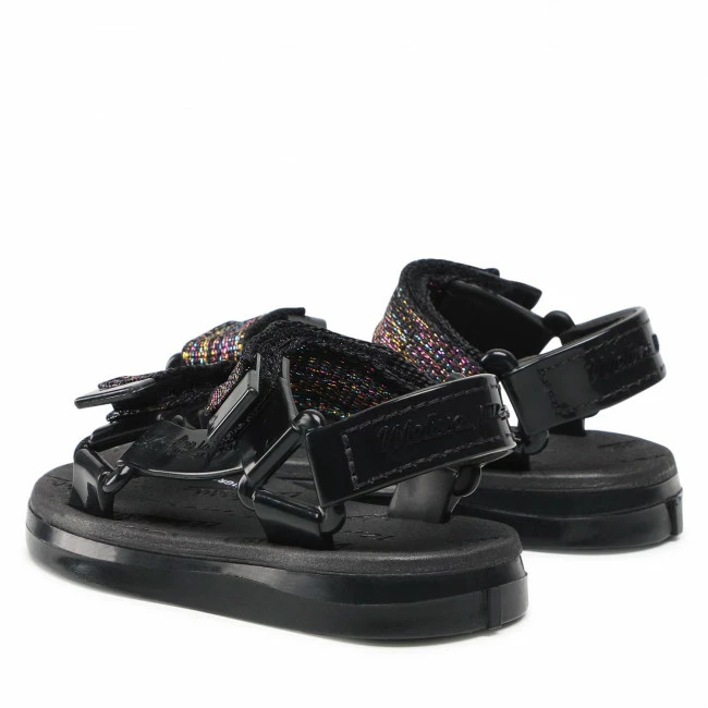 Sandals MELISSA - Mini Melissa Papete+Rider 1 33382 Black/Black 50481 Black - Image 3