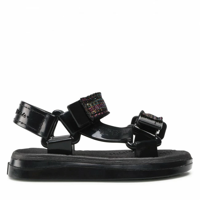 Sandals MELISSA - Mini Melissa Papete+Rider 1 33382 Black/Black 50481 Black - Image 2
