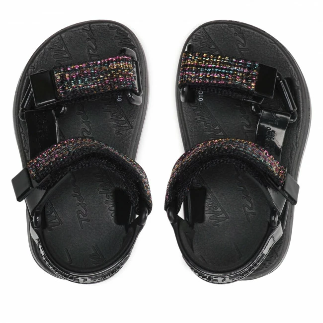 Sandals MELISSA - Mini Melissa Papete+Rider 1 33382 Black/Black 50481 Black - Image 6