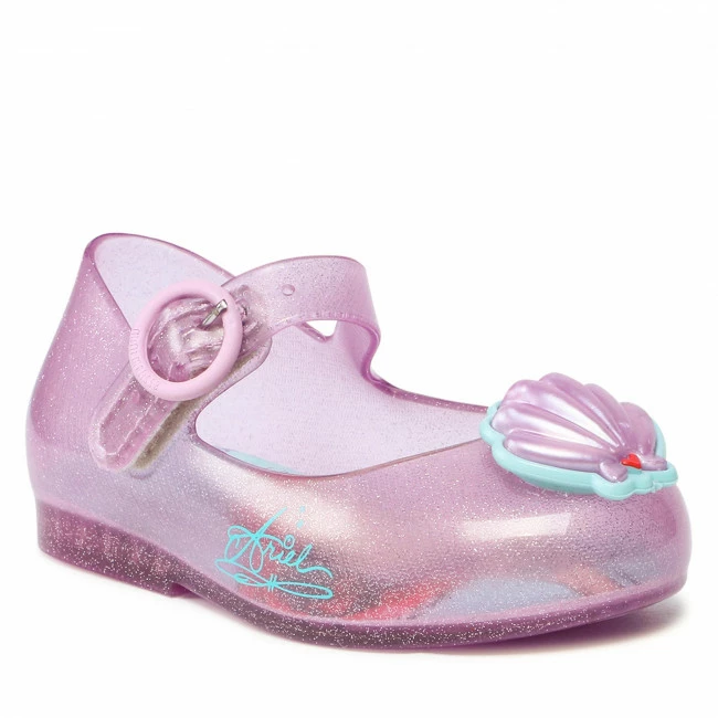 Velcro Shoes MELISSA - Mini Melissa Sweet Love + Disn 33447 Pink Glitter 52528 Purple