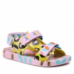 Sandals MELISSA - Mini Melissa Pingpong Fabula 33450 Lilac/Blue 54169 Colourful