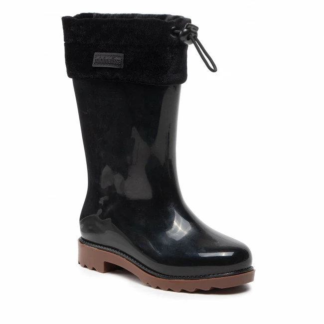 Wellingtons MELISSA - Mini Melissa 33616 Black/Caramel AB203 Black