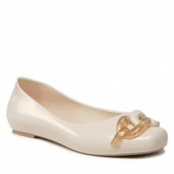 Ballerina Shoes Flats MELISSA - Aura Chain Ad 33637 Beige AB960 Beige