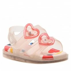Sandals MELISSA - Mini Melissa Wide Sandal + Cap 33652 Pink/Red AD669 Pink