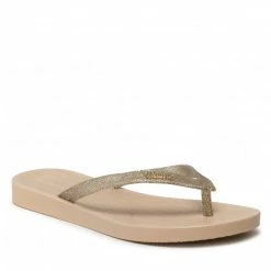 Flip-flops Flip Flops MELISSA - Melissa Sun Venice Shiny Ad 33694 Beige AD425 Gold