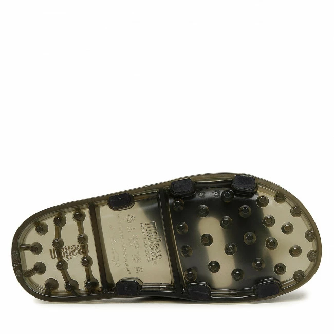 Casual Mules Klapki MELISSA - Wide Brave Ad 33575 Green/Black AC996 Black - Image 4