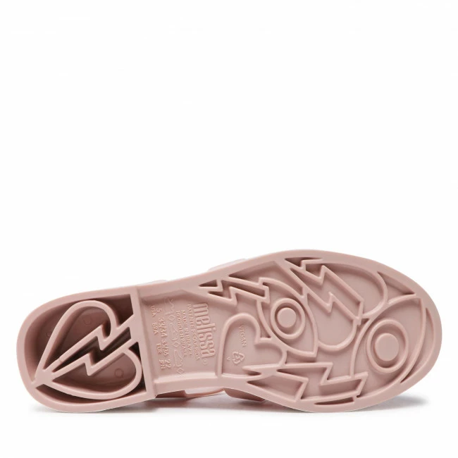 Casual Sandals Sandals MELISSA - Heart Sandal + Capetos 33592 Pink AD602 Pink - Image 4