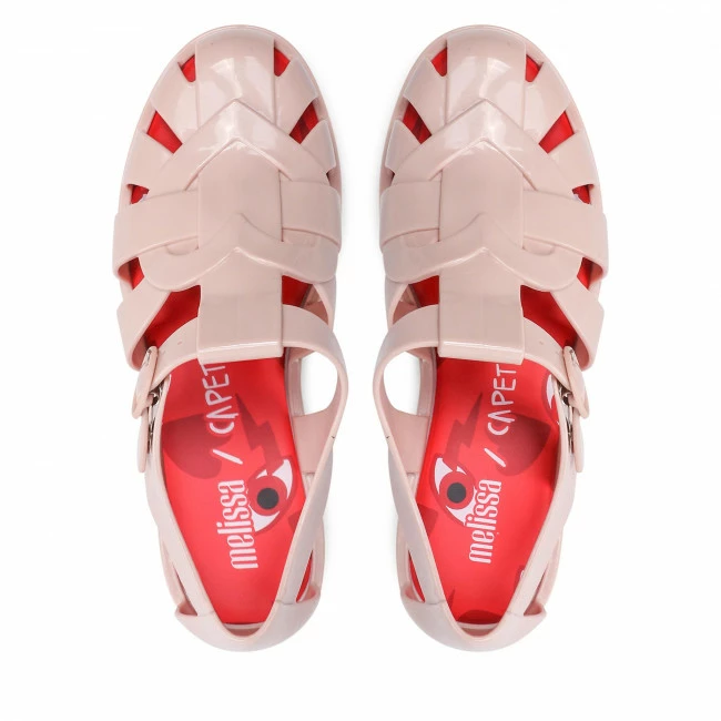 Casual Sandals Sandals MELISSA - Heart Sandal + Capetos 33592 Pink AD602 Pink - Image 5